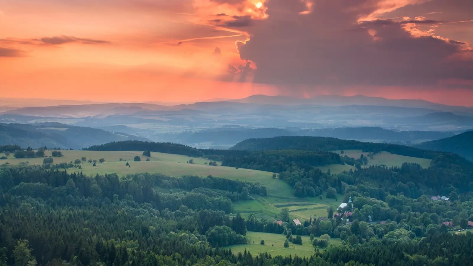 Picture of the mountains